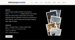 Desktop Screenshot of persadaland.com